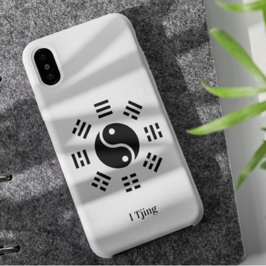 Ba Gua, acht Trigramm, Yin Yang anpassbar Case-Mate iPhone Hülle
