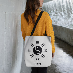Ba Gua, acht Trigramm, Yin Yang anpassbar Tasche