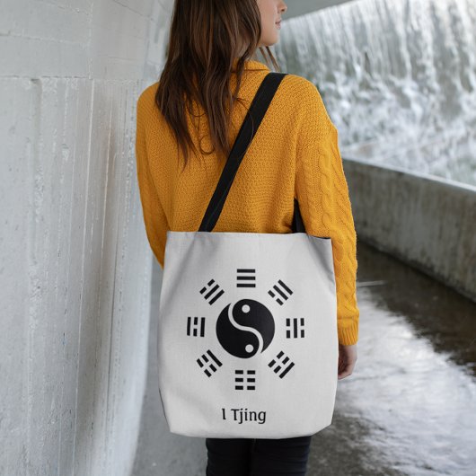 Ba Gua, acht Trigramm, Yin Yang anpassbar Tasche