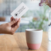 Ba Gua, acht Trigramm, Yin Yang anpassbar Visitenkarte