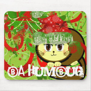 Ba Humbug Cat - Individuell Mousepad