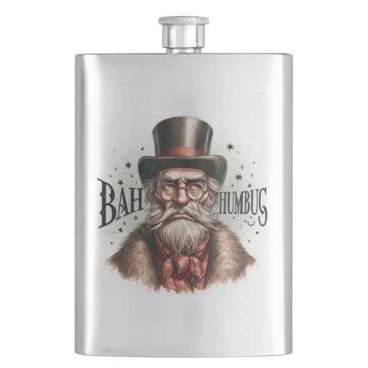 Ba Humbug Flask Flachmann (Vorderseite)