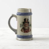 Ba Humbug Scrooge Christmas Stein Bierglas (Links)