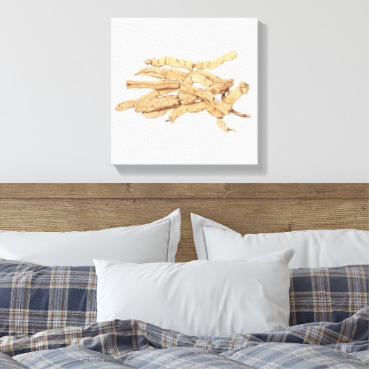 Ba Ji Tian Canvas Print Leinwanddruck (Insitu (Schlafzimmer))