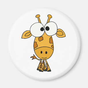 BA lustiger Giraffen-Cartoon Magnet