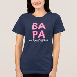 BA PA T-Shirt Tri-Blend Shirt