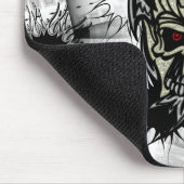 BA Schädel-Mausunterlage-Backlit Schädel 3 Mousepad (Ecke)