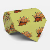 BA stachelige Stachelschwein-Krawatte Krawatte (Gerollt)