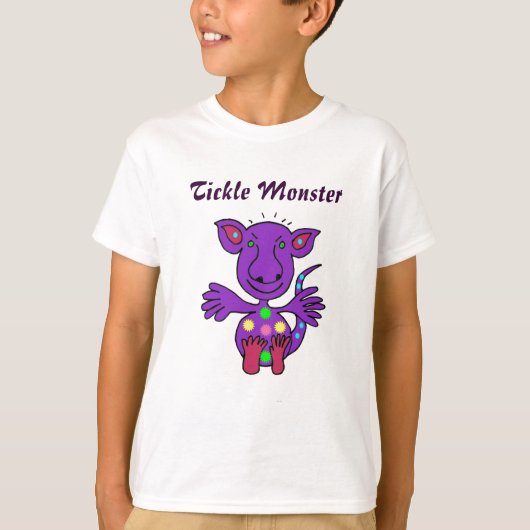 BA Tickle-Monster-Shirt T-Shirt (Vorderseite)