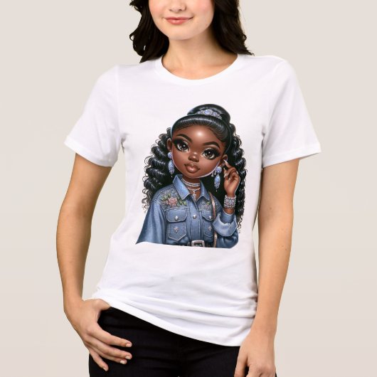 Ba Tri-Blend Shirt (Vorderseite)