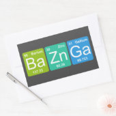 Ba Zn Ga! Periodische Aufkleber für Tabellenelemen (Umschlag)