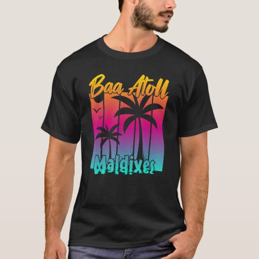 Baa Atoll Maldives T-Shirt (Vorderseite)