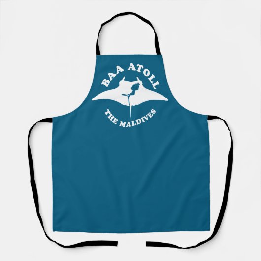 Baa Atoll Scuba Diving Schürze (Vorderseite)