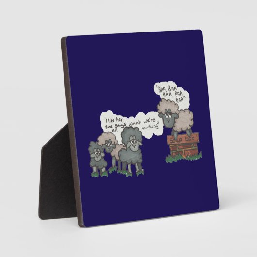 Baa, Baa, Baa Fotoplatte (Vorderseite)