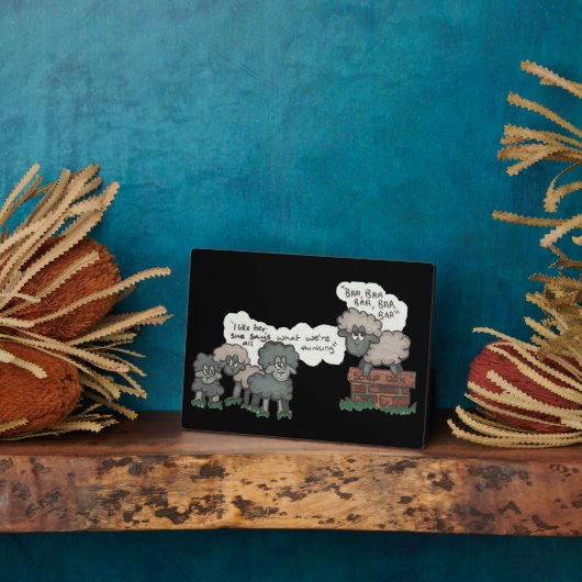 Baa, Baa, Baa Fotoplatte (Seite)