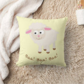 Baa! Baa! Baa! Niedlich Little Lamb Kissen (Decke)