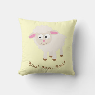 Baa! Baa! Baa! Niedlich Little Lamb Kissen