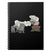 Baa, Baa, Baa Notizblock (Vorderseite)