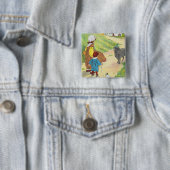 Baa, Baa, Black Sheep, Mother Gänse Kinderzimmer R Button (Beispiel)
