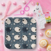 Baa Baa Black Sheep Pappteller (Party)