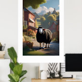 Baa Baa Black Sheep Poster (Heimbüro)
