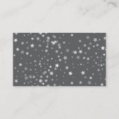 Baa-baa Kleine Lamm-Stars Babydusche Begleitkarte (Rückseite)