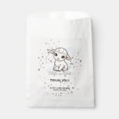 Baa-baa Kleine Lamm-Stars Babydusche Geschenktütchen (Vorderseite)