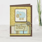 Baa Card Feiertagskarte (Vorderseite)