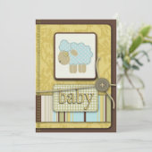 Baa-Einladung Einladung (Stehend Vorderseite)