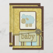 Baa-Einladung Einladung (Vorne/Hinten)