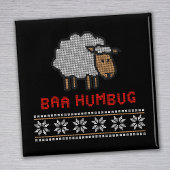 Baa Humbug Christmas Sheep Magnet
