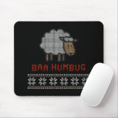 Baa Humbug Christmas Sheep Mousepad (Mit Mouse)