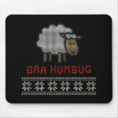 Baa Humbug Christmas Sheep Mousepad (Vorne)