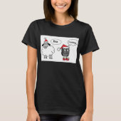 Baa Humbug Funny Festive T - Shirt (Vorderseite)