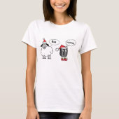 Baa Humbug Funny Sheep T-Shirt (Vorderseite)