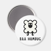 Baa Humbug Magnet (Vorderseite/Rückseite)