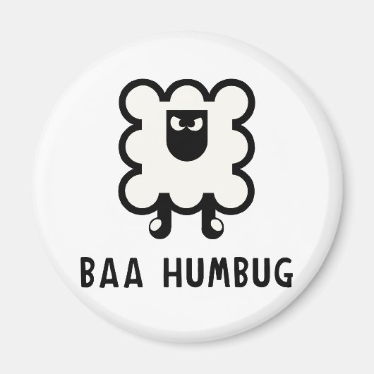 Baa Humbug Magnet (Vorne)