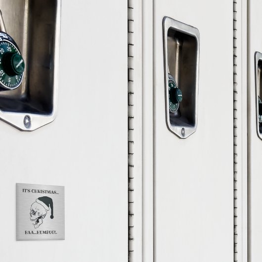 Baa Humbug! Weihnachten! Magnet (In Situ (Schrank))