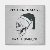Baa Humbug! Weihnachten! Magnet (Vorne)
