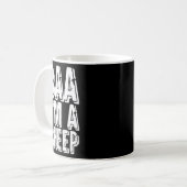 Baa I bin ein Bauer Schafskleider Kaffeetasse (Vorderseite Links)