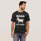 Baa I m A Goat Costume Animal  Halloween Party Goa T-Shirt (Vorne ganz)