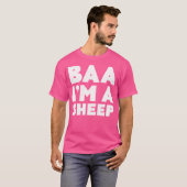 Baa, ich bin ein Schaf T-Shirt (Vorne ganz)
