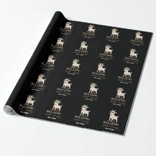 Baa-Level: GOAT Energie Lustiger Cooler Ziegenwitz Geschenkpapier