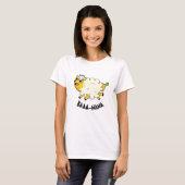 Baa-nana Funny Banana Pun T-Shirt (Vorne ganz)