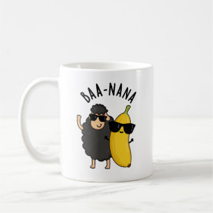 Baa-nana Funny Banana Puns Kaffeetasse