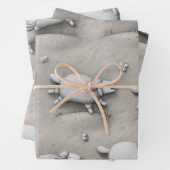 Baa Relief 3 Happy Sheep (groß) Geschenkpapier Set (Beispiel)