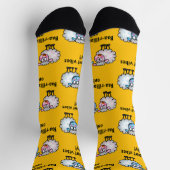 Baa-rilliant - Niedlicher Cartoon Socken (Oben)