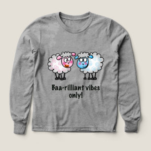 Baa-rilliant - Süßes Cartoon-Schaf-Paar