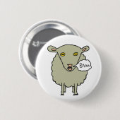 Baa Sheep Button (Vorne & Hinten)