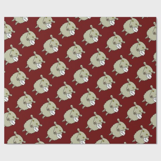 Baa Sheep Geschenkpapier (Flach)